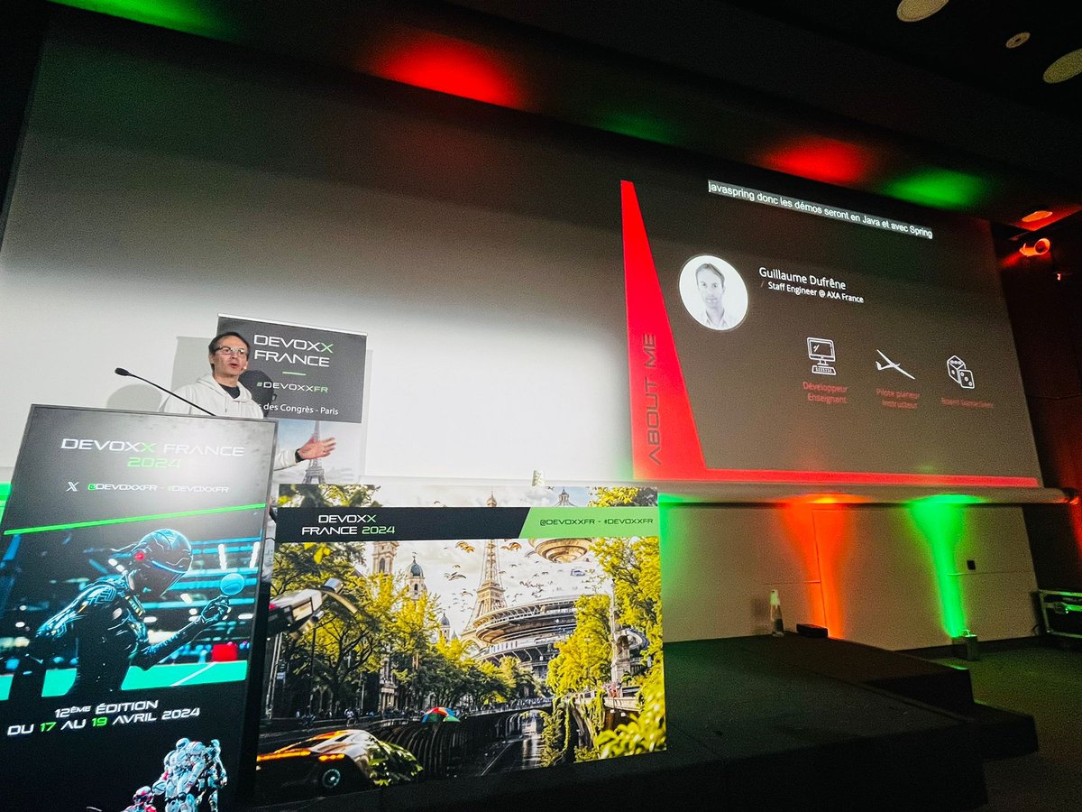 AXAJobs_fr's tweet photo. Merci à nos experts @MonsieurNohj et Guillaume Dufrêne pour leurs interventions aujourd'hui ! 👏

@DevoxxFR
 
#DEVOXXfr #IT #Dev #AXAGuildeDev #RaiseTheBar #PinkTeamAXA https://t.co/BWXr5loIJy
