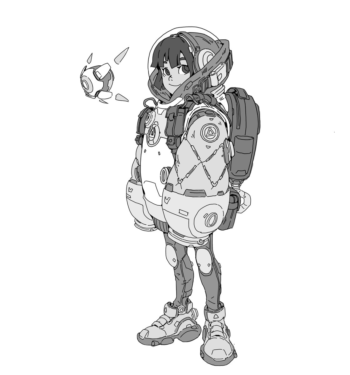 CiYishu's tweet photo. really not in the mood to draw anything lately...so here's some spacegirls that I like to draw sometimes. https://t.co/JVZDJeKpz5