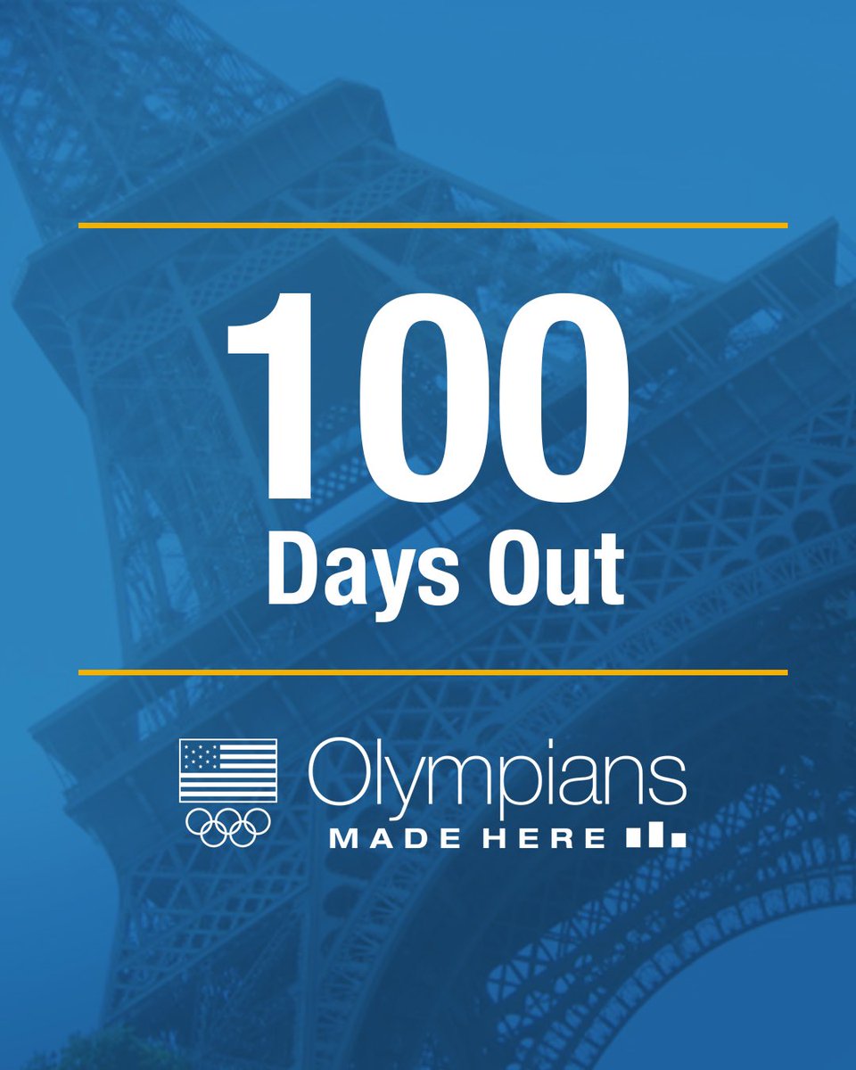 100 days from now, our Bruins will take on the world at the Olympic Games.   And we'll be watching.   #OlympiansMadeHere I #GoBruins