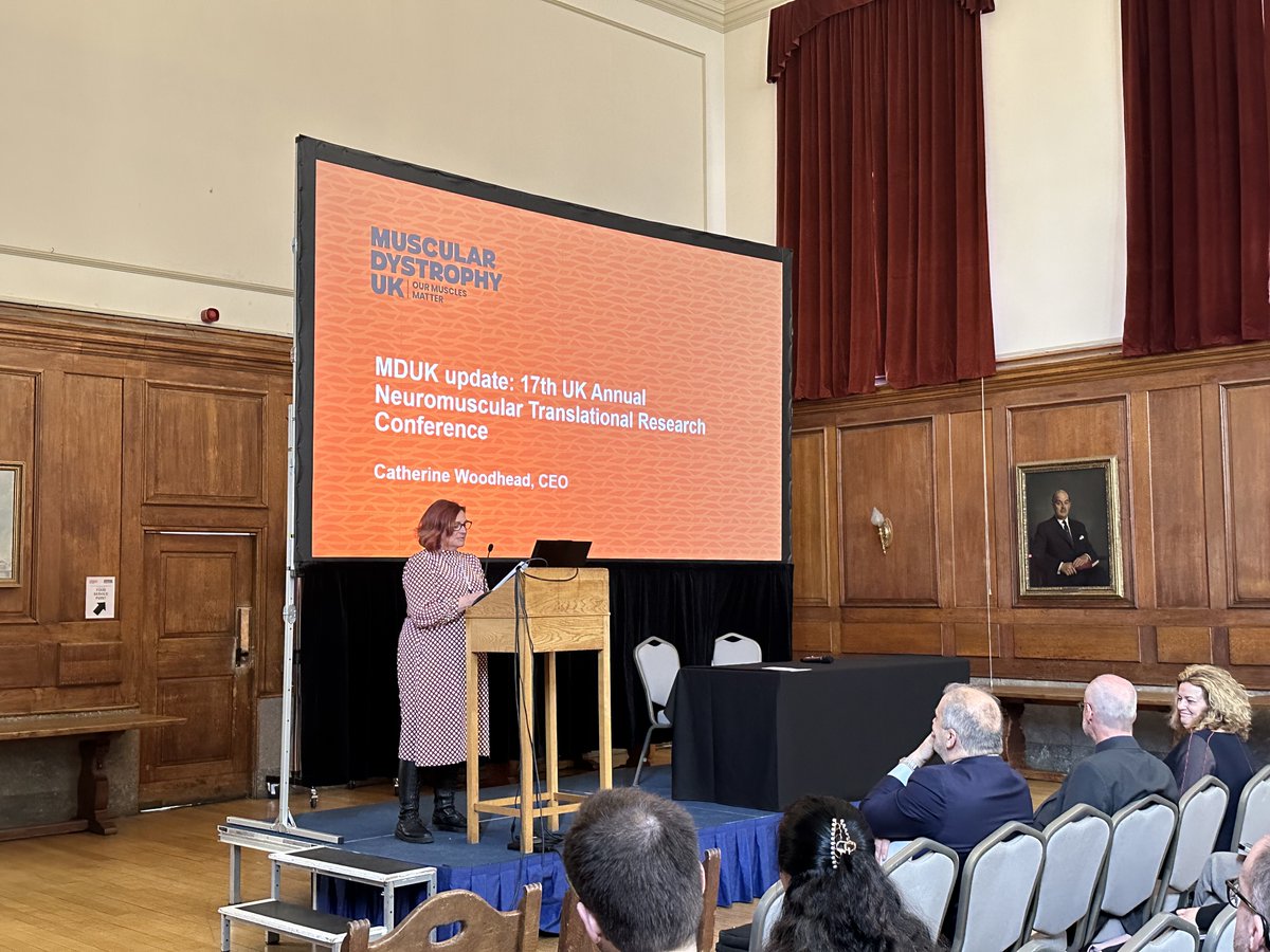 We’re at @goodenoughc until tomorrow for the 17th UK Neuromuscular Translational Research Conference. Let's hear what's on the horizon for muscle wasting research! #NMTRC #MuscleResearch #London #CureTheFuture