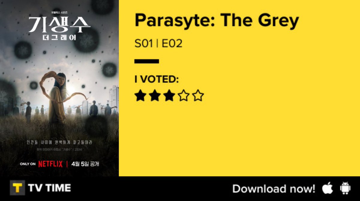 I've just watched Parasyte: The Grey - S01 | E02