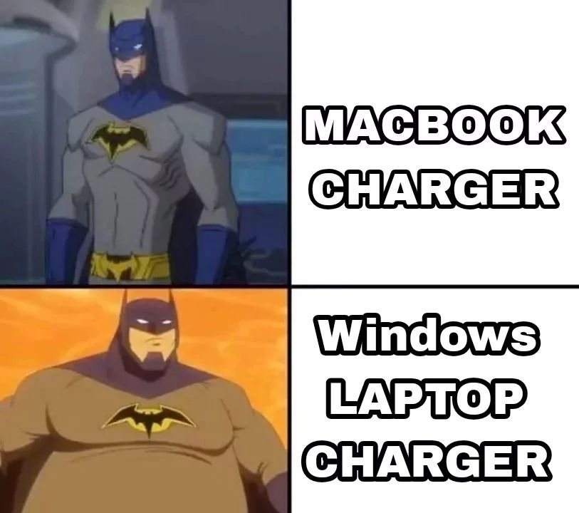 Windows laptop charger

#gamingcommunity #gaming #pc #pcmr
#consolegames #gamer #gamerlife #gaminggear #gamingmeme #gamingnews #gamingpc #meme #memes #Pcmr #pcmrmeme
#GAMERS #GAMERSMEME #GAMERMEME #PCBuild #PCBuilding
#laptop #laptopmeme #gaminglaptop