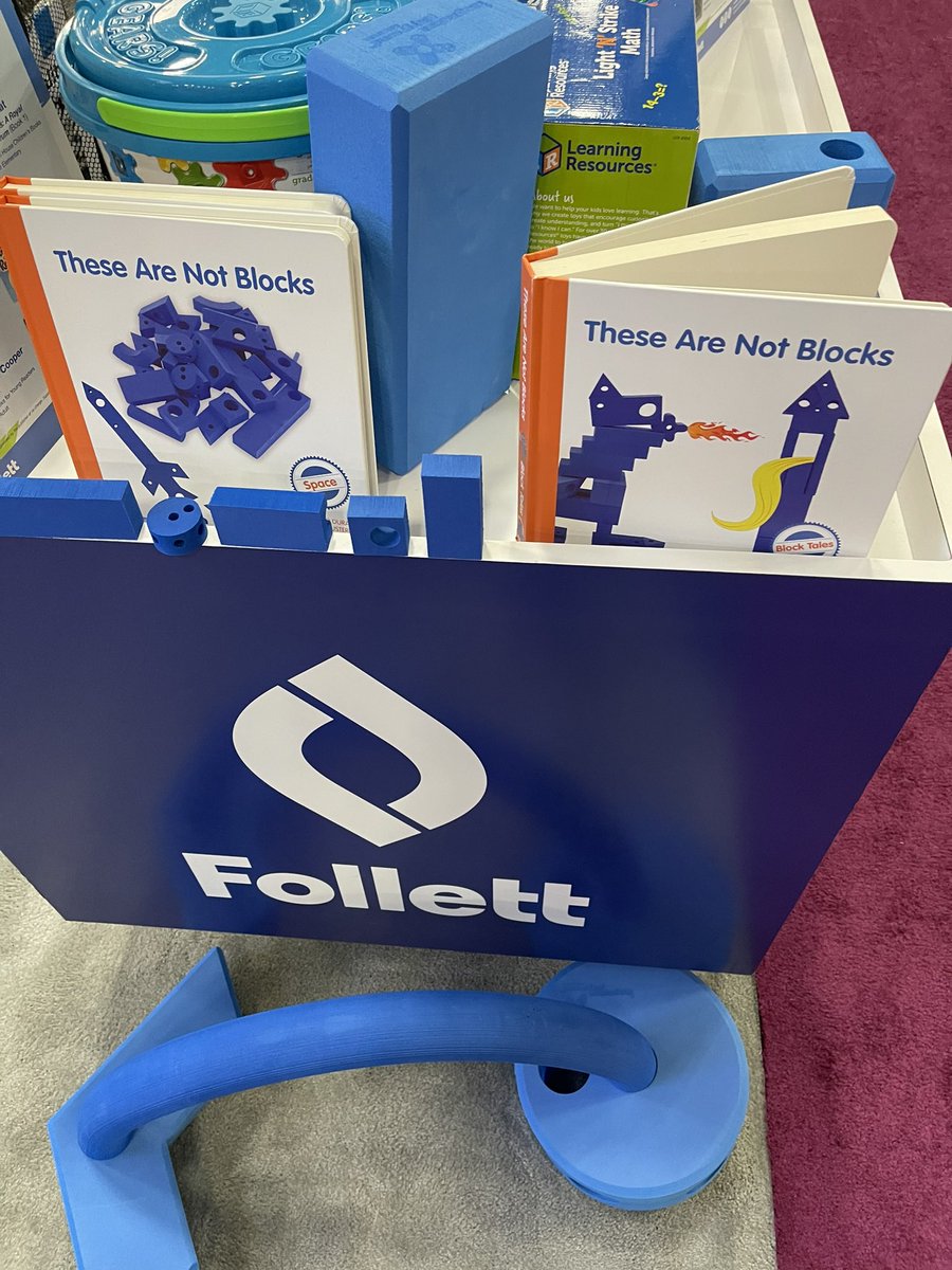 Have you seen the @ImgPlayground blocks from @FollettContent yet? See them at #txla24 in our booth #1819 or on #Titlewave. These come in 3 sizes to fit your space. #makerspace #STEM #SEL #engagemement #activity