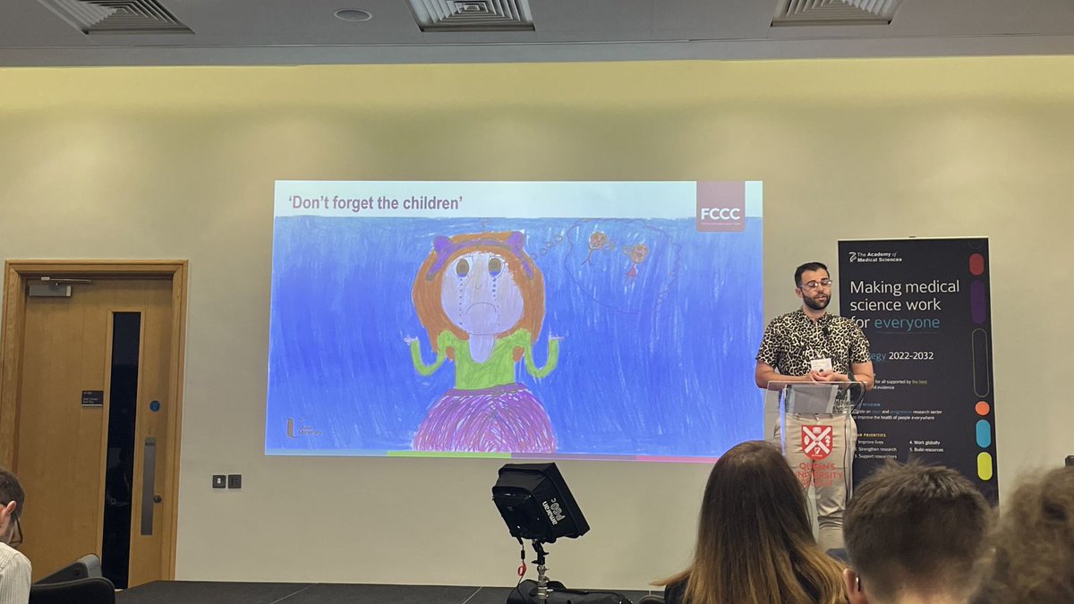 When a parent with under 18s is at end of life, how can we effectively train health professionals to deliver family-centred care?

A powerful presentation in our post-doc plenary comp this morning by Clinical Cancer Nursing Lecturer @drjhanna02 of @UlsterUni & @setrust
#CATAC2024