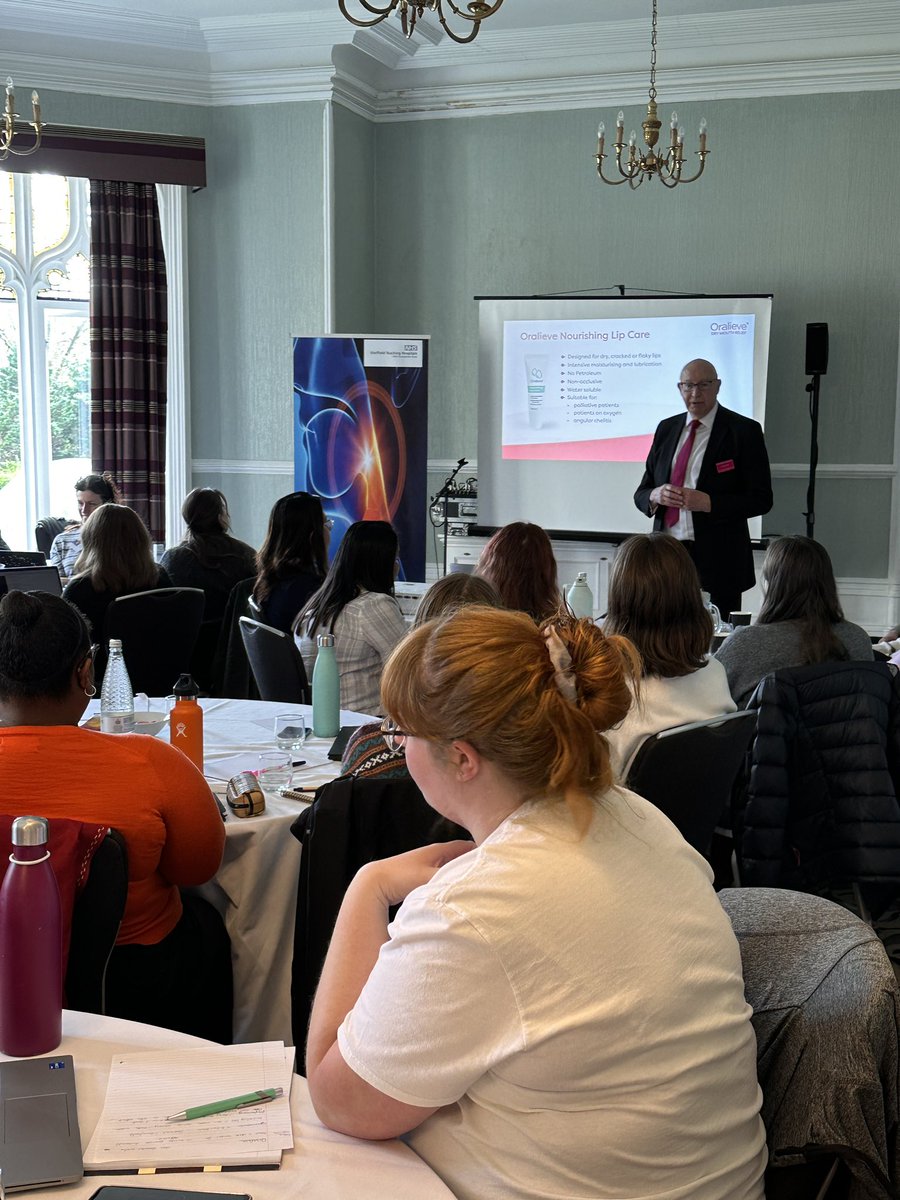 Day 2 of the #SheffieldDysphagiaCourse and thanks to <a href="/Oralieve_UK/">Oralieve 💙</a> for your support. The students really benefited from the oral care session and having a practice with the products <a href="/UKSRG2/">UKSRG</a>