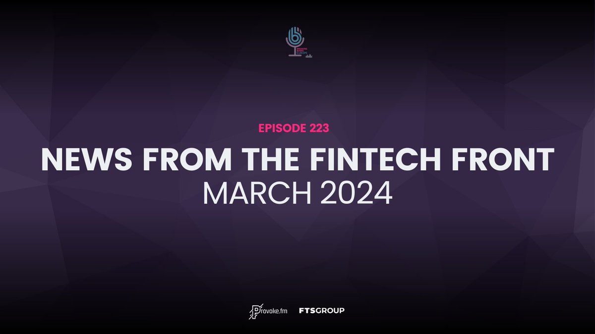 Stay ahead of the curve in finance with #BBE's latest article, 'News From The FinTech Front (March 2024).' with @ekleinveld, Oana Ifrim and @DavidGyori1 🎙️📊 📖 Read here: bit.ly/4atPoS5 @FTSGroupEU @provokecast @ThePaypers