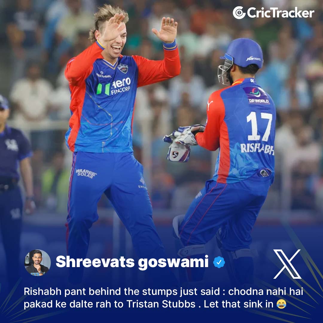 Rishabh Pant is doing Pant things 😅