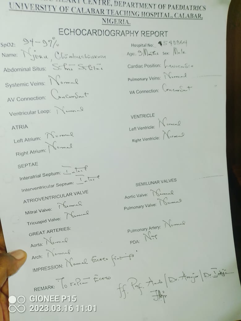 Dear sir @Ekitipikin @DONJAZZY @_spiriituaL @pastorcharlesc @Mrbankstips @PeterObi @BETFUSE1 @davido @DanielRegha @bossolamilekan1 Dear Nigerians, I need your help. My son needs Open Heart Surgery. We are doing our best but can't do it all. 🙏Help us please!!! We need 7.6Million