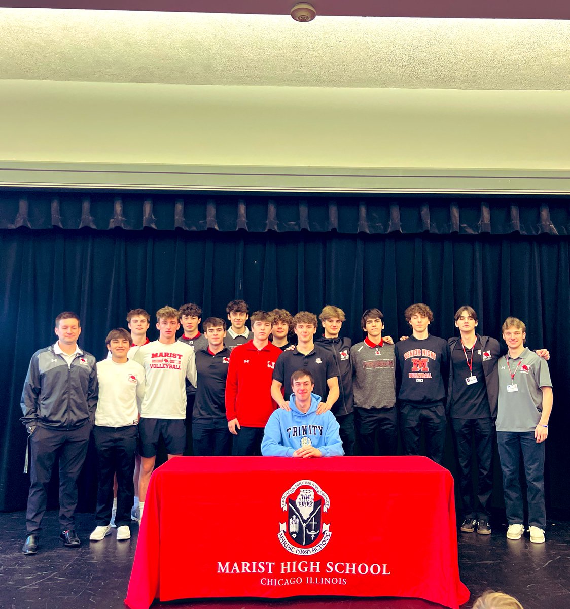 RedHawkVB's tweet photo. #Program Spring Signing Day ๐โ๏ธ๐คฉCongrats to seniors Sam Molenhouse (Heartland) and Brendan Rushton (Trinity Christian) on signing to play College Volleyball ๐๐ #ProgramFamily https://t.co/CJaOo6zVIV