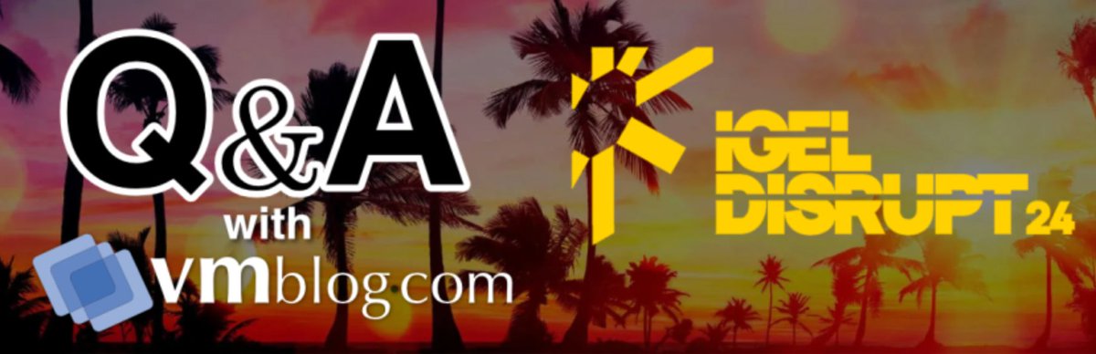 Read the VMblog interview with Aaron Addison, Strategic Alliance Manager, LG, and discover why "LG chose to be a Diamond sponsor of Disrupt 2024, because we understand the significance of the customer and employee experience in the modern workspace."  bit.ly/3U4FHm0