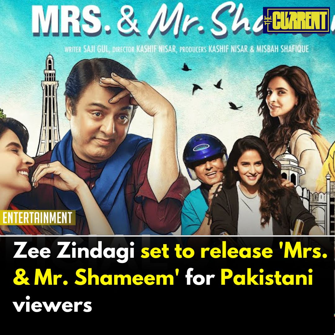 Zee Zindagi introduces 'Mrs. & Mr. Shameem' to Pakistani viewers, a unique series delving into love and societal norms, starting April 26th on YouTube. Read more:thecurrent.pk/zee-zindagi-se… #Mrs&MrShameem #ZindagiOnYoutube #sabaqamar #naumaanijaz #india #pakistan #webseries