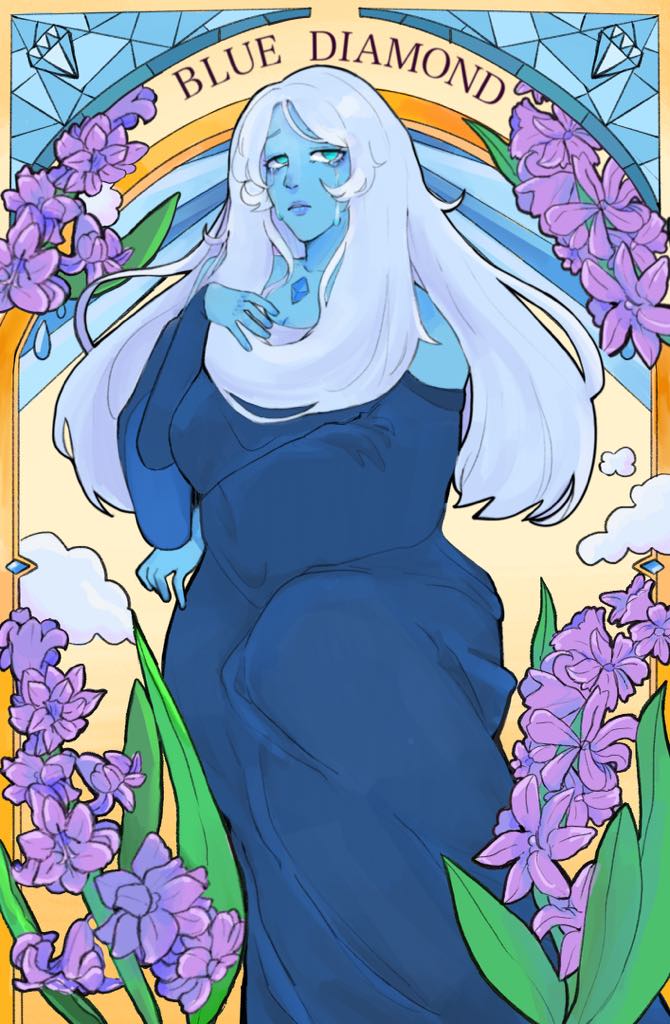 Blue 💎  #su #stevenuniverse #bluediamond