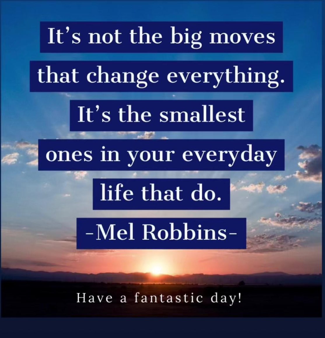 For me it was creating the habit of getting up earlier than everyone else. Having great self-care time! What will you do? 😊