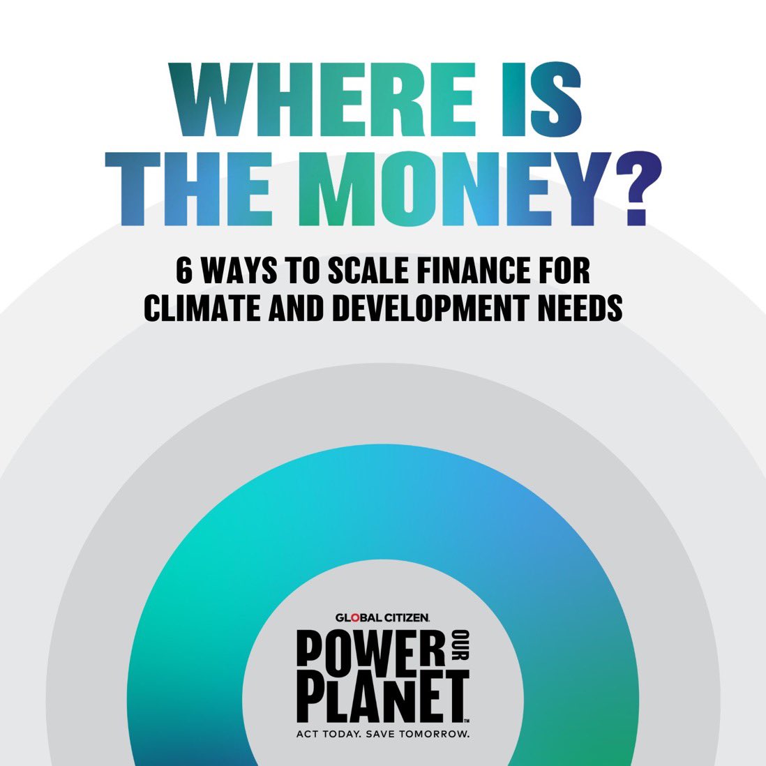 Where’s the money? Global Citizen has 6 concrete ideas of how to mobilize the finance (especially grants!) to fight climate change globally, help poor countries eradicate extreme poverty and hunger. Here’s the how-to-guide for #G20 leaders : media.globalcitizen.org/Finances-for-D…