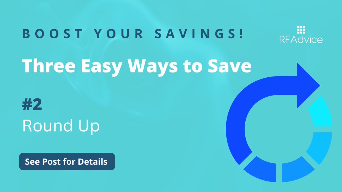 E.g. if you pay R753 for petrol, round it up to R760 &amp; transfer the R7 to your savings account. Tip: Use 22seven to check your purchases and work out the total amount to transfer to your savings account. Info Source: 22SEVEN

RFAdvice FSP No. 47692

#financialplanning #rfadvice