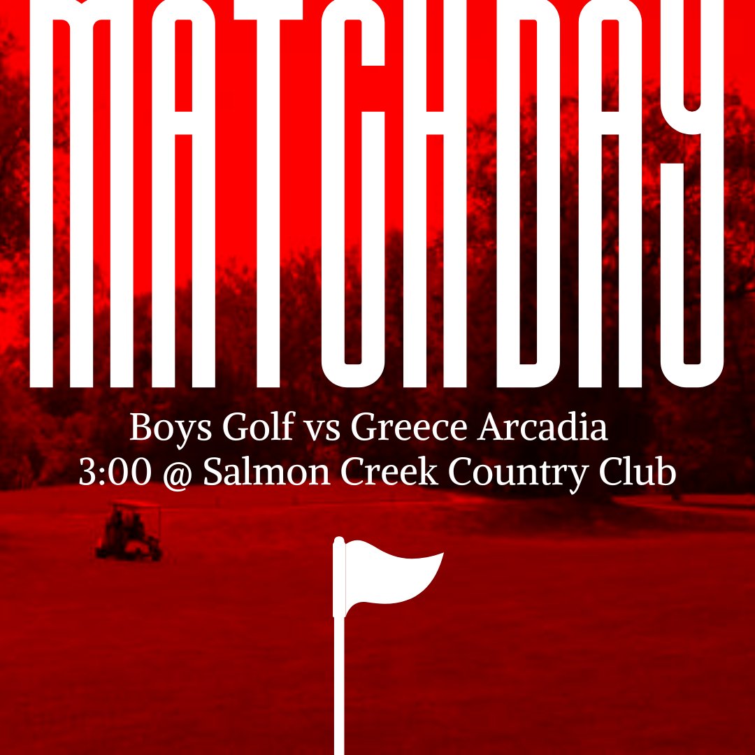 Today's events: ⛳️@GolfHilton 🆚Greece Arcadia ⏰3:00 🏟️Salmon Creek Country Club 🥎@HiltonSoftball 🆚Irondequoit ⏰5:00 🏟️Away 🏃@HiltonTrack 🆚Churchville-Chili ⏰5:00 🏟️LeBeau Field 🏈@HiltonGirlsFFB 🆚Irondequoit ⏰6:00 🏟️Away 🍎#GoCadets