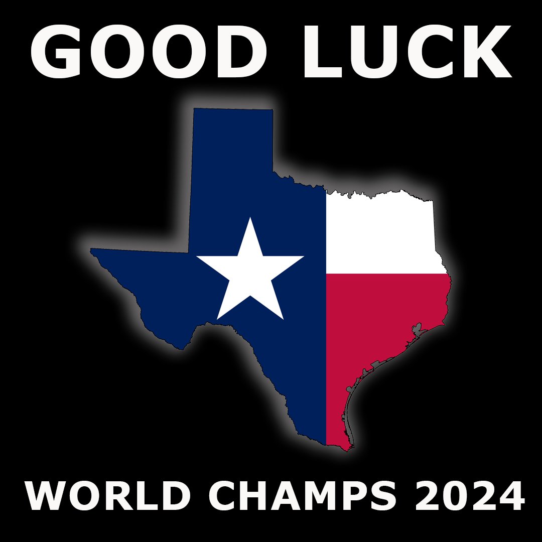 TEXAS TEAMS attending the FIRST World Championship, we wish you all the best as you start your journey! Represent us well by being gracious and know we are all cheering you on! 🤖❤️💪🤠 We Build Stronger Together in Texas!