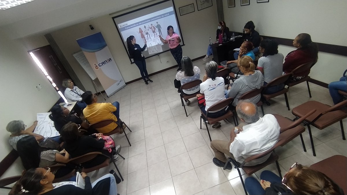 #HOYenCANIA arrancó un nuevo Curso de Promotores Comunitarios de Salud CANIA, cuyo objetivo es impulsar la participación de la comunidad en la  identificación y solución de problemáticas de salud, nutricionales y  psicosociales. ¡Bienvenidos todos! #VamosPorMás