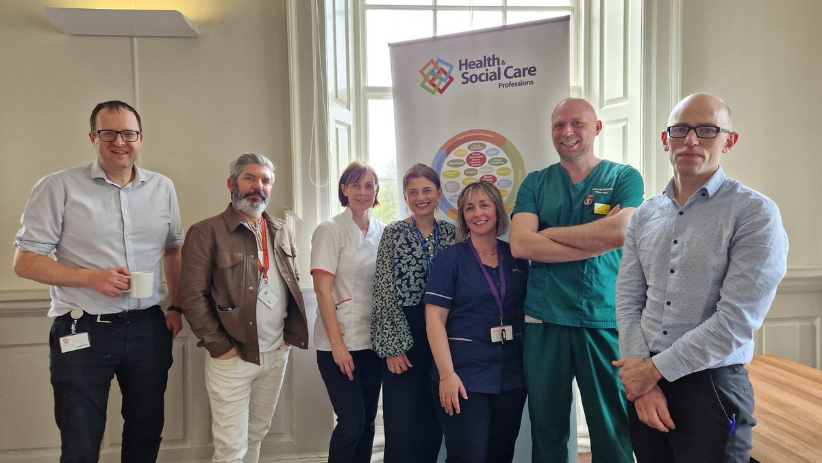 Mercycork's tweet photo. #workinginpartnership 
Delivering high quality, integrated care every day! Happy National HSCP Day to all our dedicated HSCPs here in @Mercycork 

Staff were invited for the Mercy "Good Cup of Tea" this afternoon to celebrate 👏💙 @WeHSCPs @HSELive https://t.co/Zf8PcrP0Ph