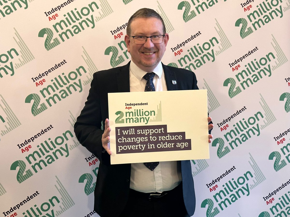 👥 18% of pensioners in the North West are living in poverty. 🤝 People who have paid into the system all their life, should have it there to support them in old age, which is why I'm joining @IndependentAge to back calls for measures to reduce pensioner poverty.