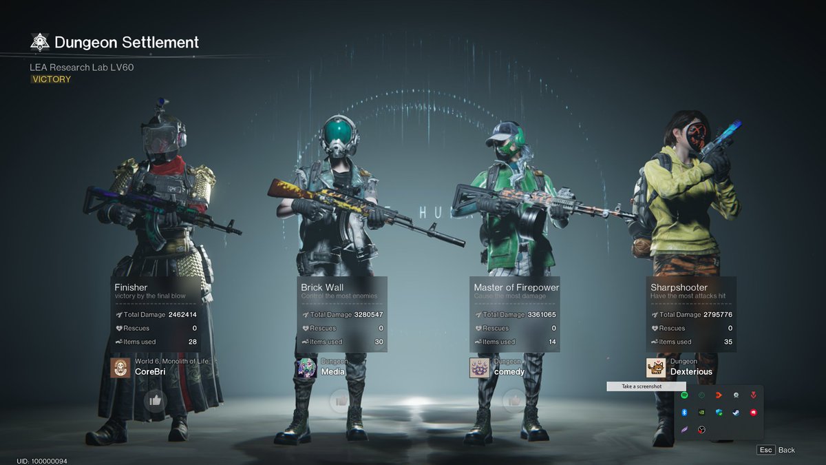 Dex (@dexteriousss) on Twitter photo 16 minutes into phase opening and we have the first NA LEA Labs clear <a href="/OnceHuman_/">Once Human</a> πββοΈ 16 minutes into phase opening and we have the first NA LEA Labs clear <a href="/OnceHuman_/">Once Human</a> πββοΈ