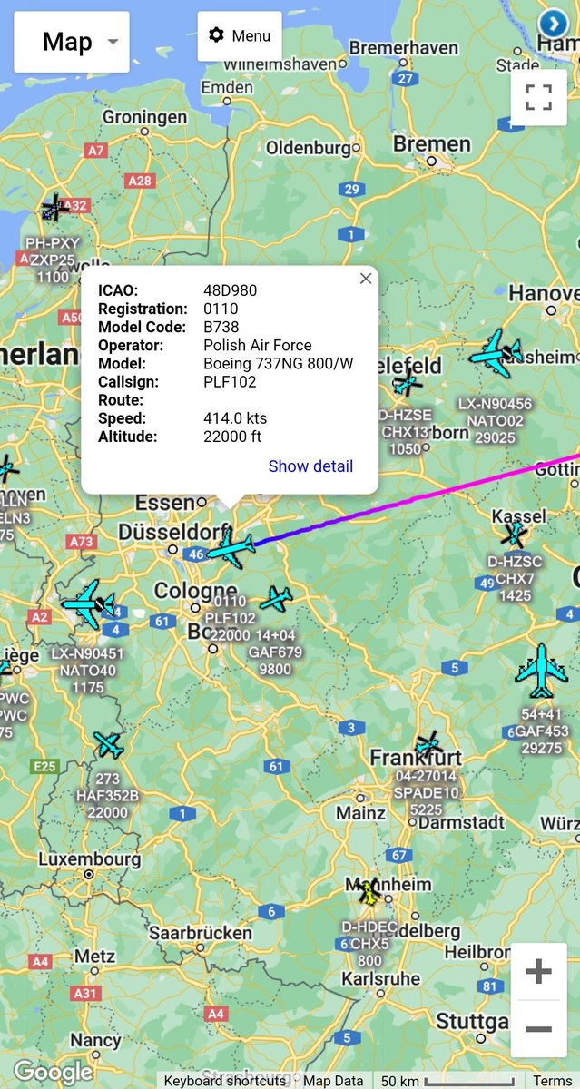 scan_sky's tweet photo. Several Government Leaders/Ministers Heading To #Brussels π§πͺ For The Extraordinary European Summit πͺπΊ
Government Of #Slovakia πΈπ° - Fokker F100 - OM-BYC - #SSG002
Hellenic Air Force π¬π· - Falcon 7X - 273 - #HAF352B
Polish Government π΅π± - 737-800 BBJ - 0110 - #PLF102 https://t.co/LTfXCGnoCN
