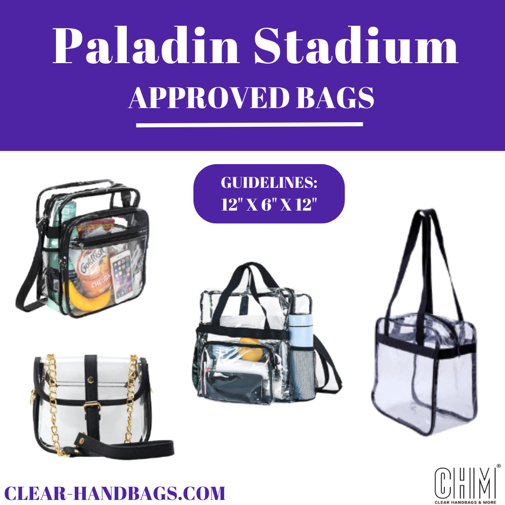 Paladin Stadium Bag Policy
Wholesale pricing available on orders of 50+ units
clear-handbags.com/blogs/news/pal…
#stadiumbag #clearpurses #clearcrossbodypurse #clearshouldebag #clearpursebags #clearbagswithhandles #clearbags #clearbagswholesale #clearbagsforwomen #clearbagsforwork