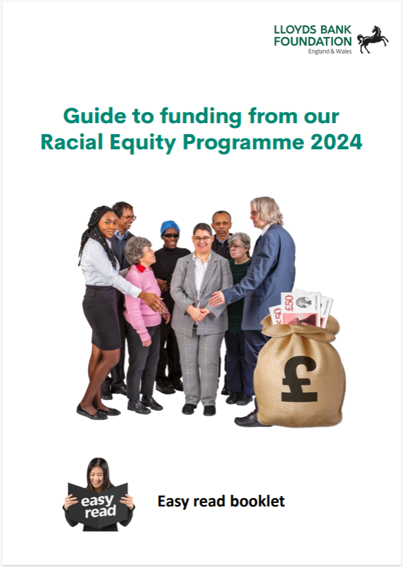 Our Racial Equity programme and accessibility. Easy Read guide is now downloadable from our website, see Accessibility section. Please contact us by 19 April 2024 if you require additional accessibility support in applying. lloydsbankfoundation.org.uk/funding/racial…