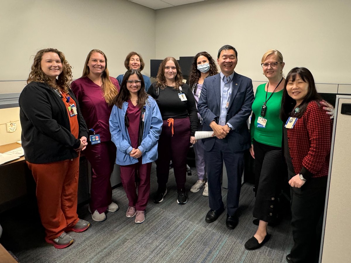 PatrickHwuMD's tweet photo. With the #cytology team! #LabWeek2024 https://t.co/4ynaOYF7rM