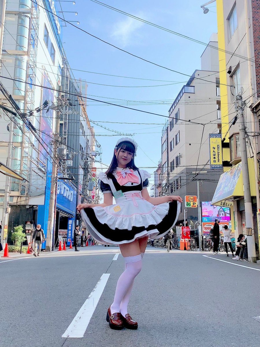 Are maid cafes a representative part of Japanese culture? 
That’s we not sure but I hope that my beloved Maidreamin will become one of the wonderful tourist destinations that bring joy to princesses and masters overseas🏰🫶

#maidcafe 
#japanesegirl 
#maidreamin