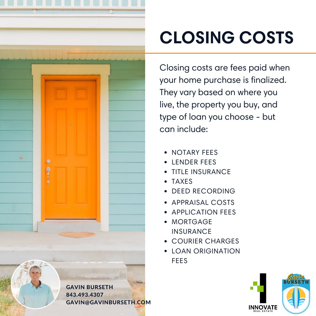 Closing costs are fees paid when your home purchase is finalized. They vary based on where you live, the property you buy, and the type of loan you choose.

#ClosingCosts #HomeBuying #RealEstate #PropertyPurchase #HomeOwnership #MortgageFees