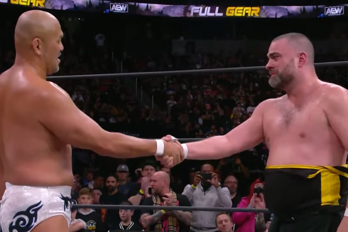 Eddie Kingston v. Jun Akiyama at AEW Full Gear Zero Hour (2022)