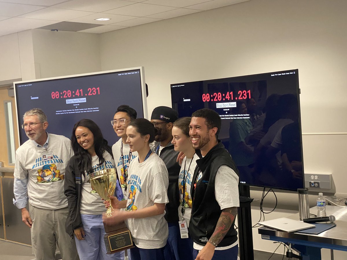 The heat was on for the 2024 Surgery Olympics at UTSW @UTSW_Surgery @UTSWSurgeryLife