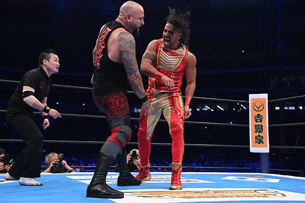 WrestlePurists's tweet photo. Karl Anderson says he told Triple H to sign Tama Tonga after their Tokyo Dome match last year:
“After my Tokyo Dome match in 2023, which Triple H let me do. I re-signed with WWE, and I was still a champion in New Japan, and he still allowed me to go back and do two matches with New Japan Pro-Wrestling with no issue at all,
But I remember texting Triple H and telling him, ‘Tama Tonga’s contract’s coming up. I think Tama’s a full-blown, a can’t-miss, if you ask me.’
He wrote back right away, and it took a year to get it done, but now he’s here,"
(Busted Open)