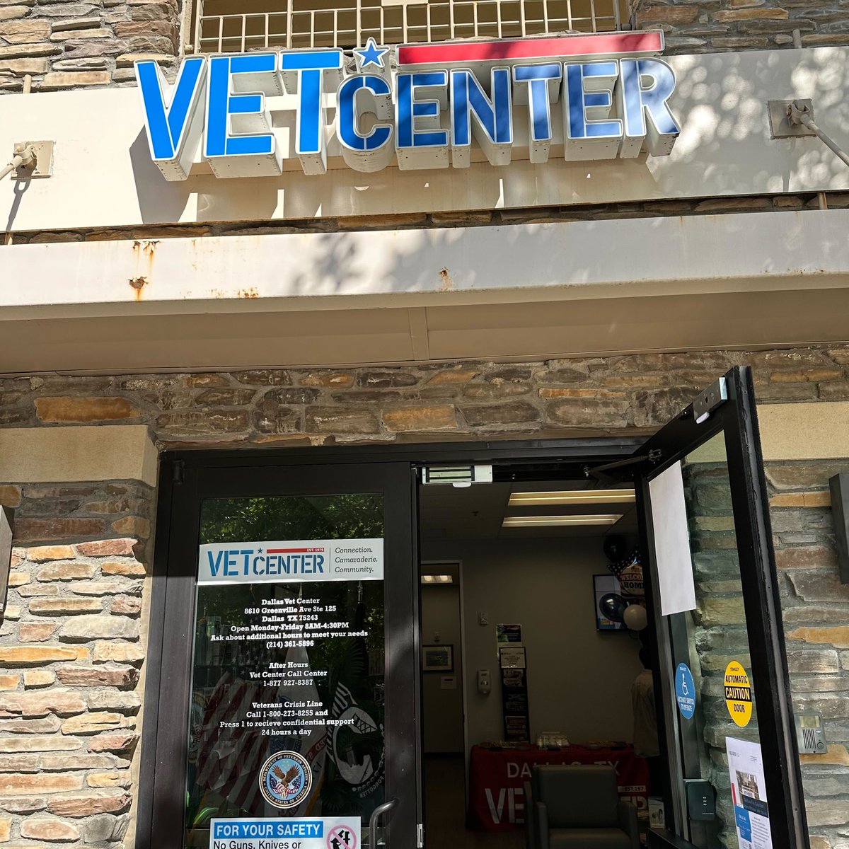 It's our duty to make sure our veterans get the care they have earned. And now, North Texas veterans have increased access to counseling services and @DeptVetAffairs benefits with the opening of the Dallas Vet Center. Find more info here: vetcenter.va.gov