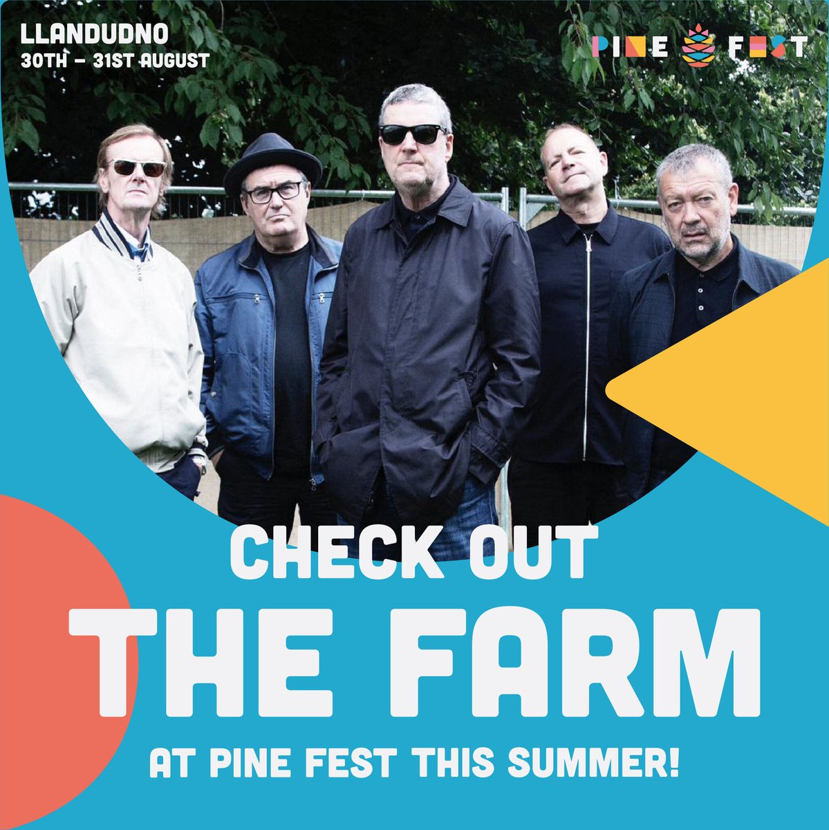 We can't wait to welcome the Farm to Pine Fest 2024! @thefarmlive are band from Liverpool whose album Spartacus reached the top position on the UK Albums Chart when it was released. Performing again since 2004 including summer festivals appearances. bit.ly/43wXK8U