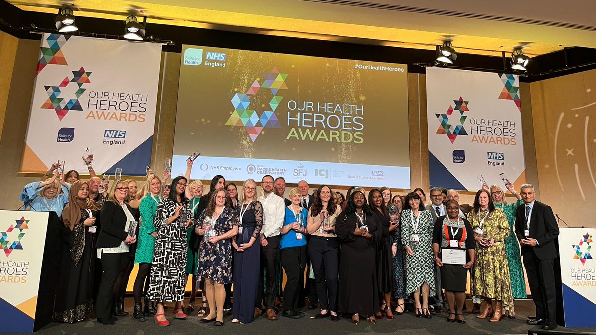 We're still in awe of this year's #OurHealthHeroes winners! You are all truly inspiring individuals 💙 Meet this year's winners across the 11 award categories👇skillsforhealth.org.uk/news/2024-our-…