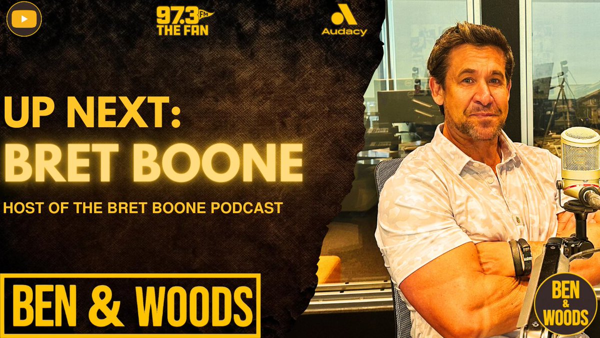 Up next, our pal @theboone29 returns to the show and we'll get his thoughts on the Padres as they go for the sweep this morning in Milwaukee! 📻 @973TheFanSD 📱 @Audacy App WATCH: youtube.com/watch?v=CRzC4X…