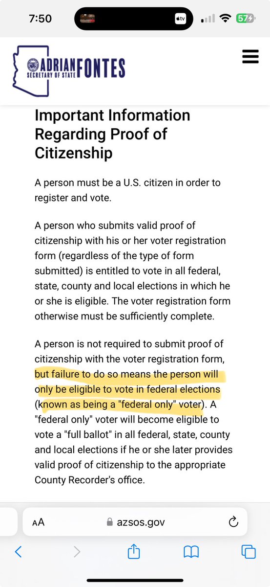 TheBigChamby's tweet photo. This can be found on the AZ Sec of States website right now. Please share. This is the 3rd time I’ve posted. The first 2 disappear as if it never was posted. @charliekirk11 @DonaldJTrumpJr https://t.co/oz7LWwprLX