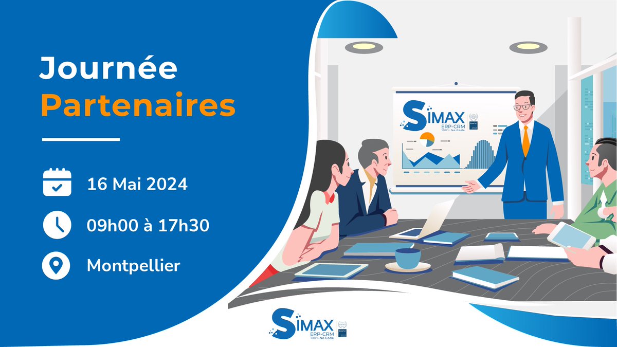 👥 Chaque année, nous  consacrons une journée entière pour échanger sur les nouveautés avec nos partenaires, recevoir leurs retours et renforcer notre collaboration 🤝

📅  A tous nos partenaires, Save the date ! Notre réunion annuelle aura lieu le 16 mai prochain.