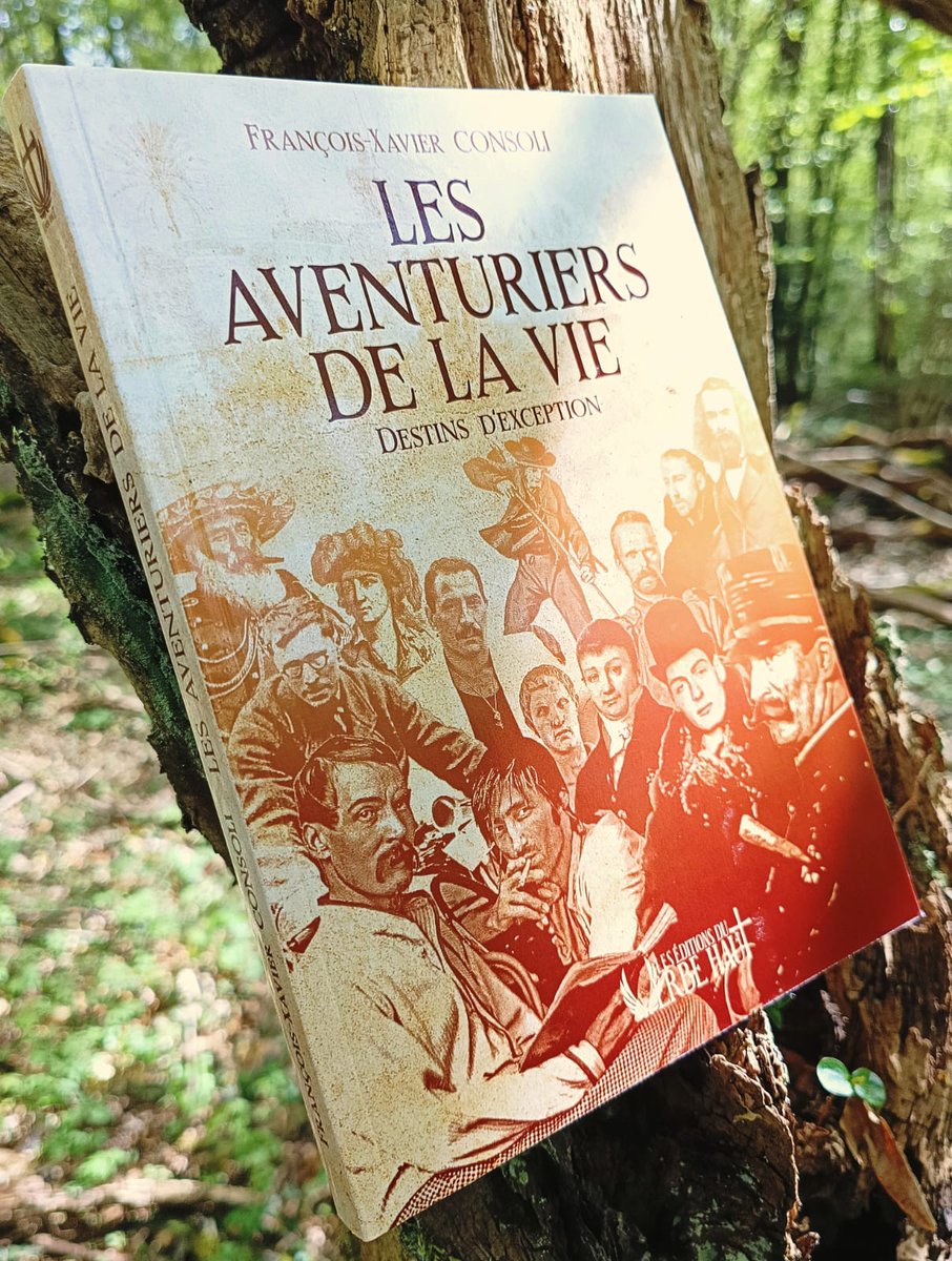 📚  Il est donc arrivé ! Le dernier livre de @FranXavConsoli vient de paraître ! 
☝🏻 Au programme 15 portraits de grands aventuriers au destins exceptionnels. Beauté, noblesse et grandeur au rendez-vous !
↪️ Disponible dans toutes les bonnes librairies et editionsduverbehaut.fr.