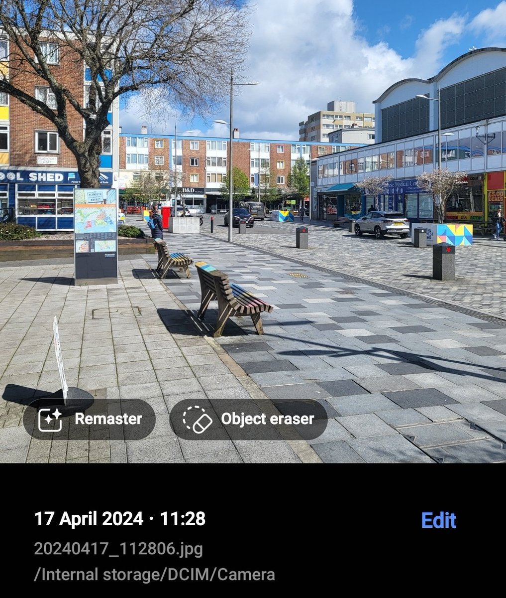 hivemindcomicuk's tweet photo. Just some views from today, timestamps included for documentation... @WestEndPlymouth  @PressSteveH https://t.co/So5BK8wf6P