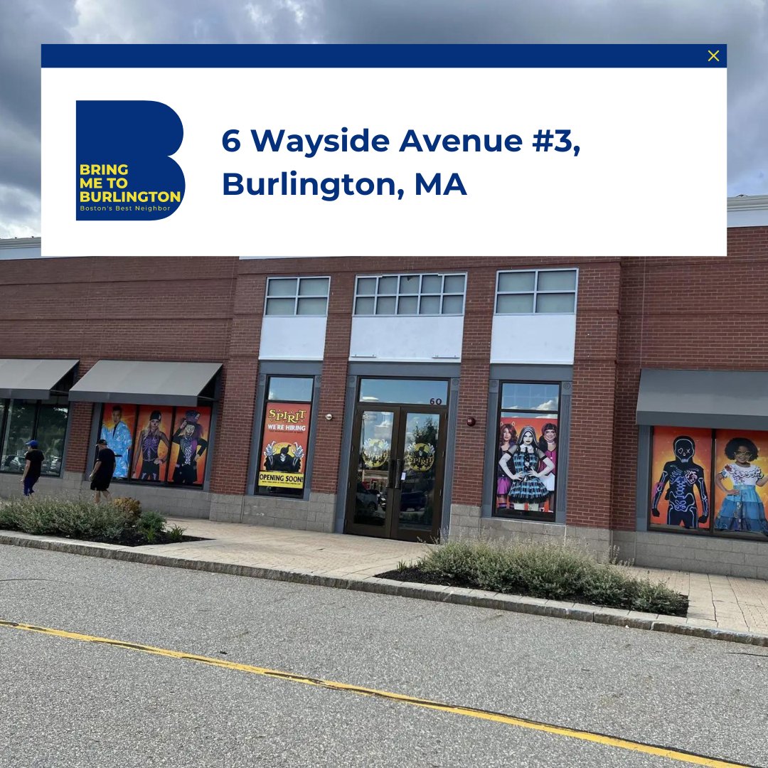 In the desirable Wayside Shopping Center, this 16k sqft retail space is available from Wilder. This cornerstone unit will provide a prime location for your business. 

#officespace #availablerealestate #burlingtonbusiness #BringMetoBurlington #BurlingtonMA #GreaterBoston