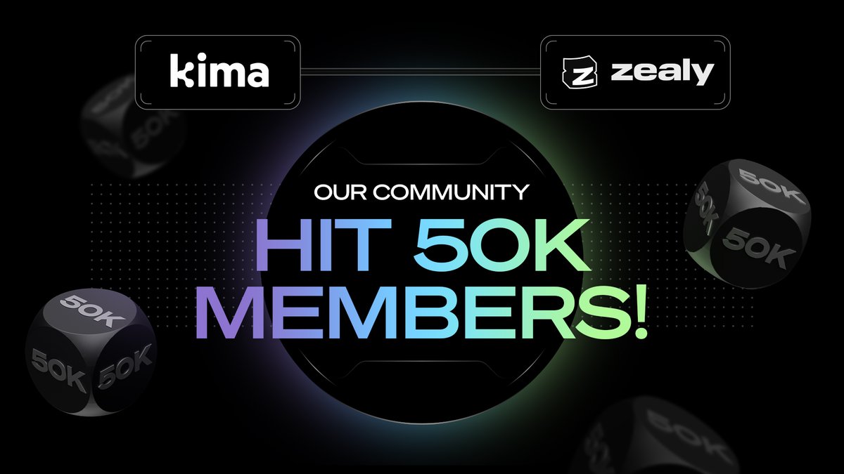 🎉 WE DID IT! 🎉 Our Community on Zealy has grown to 50,000 members!

This isn't just a number - it's 50,000 reasons to celebrate each one of you who've joined us on this incredible journey. 🌟🧡

Thank you for your amazing support and for staying active with your daily missions…