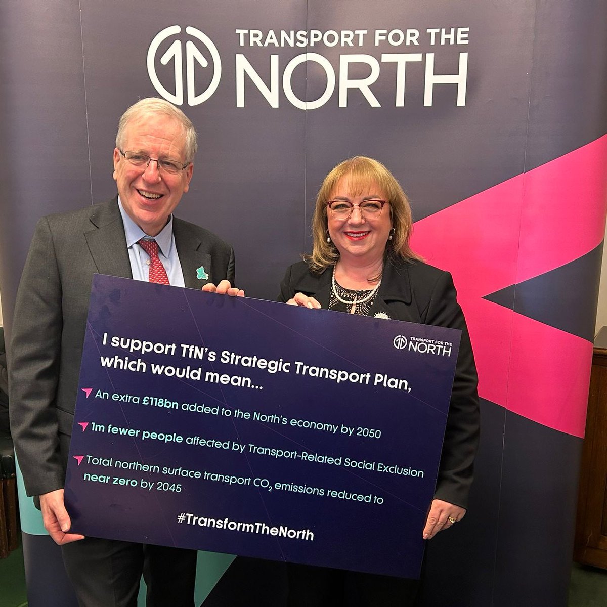 Supporting @Transport4North’s Strategic Transport Plan #TransformTheNorth in Westminster today 🚌 Large transport projects, such as the Leamside Line, are key to unlocking growth and potential in our often left behind region🚆