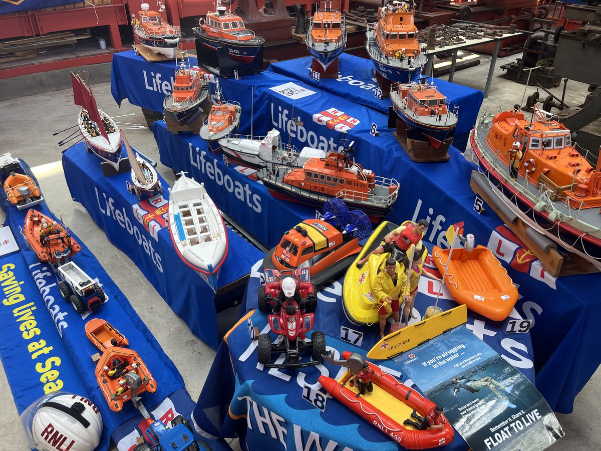 Celebrating 200 years of the #RNLI We're thrilled to announce our partnership with RNLI South Clyde Branch and @TroonLifeboat bringing you our exhibition featuring model boats, crew kit, and informative info. Meet the team at our Ships Ahoy exhibition this weekend. #RNLI200