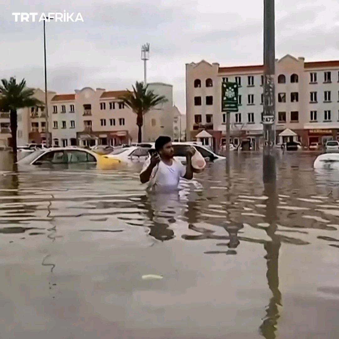 The floods in Dubai are a further reminder that money will be useless on a dead planet. #ClimateEmergency