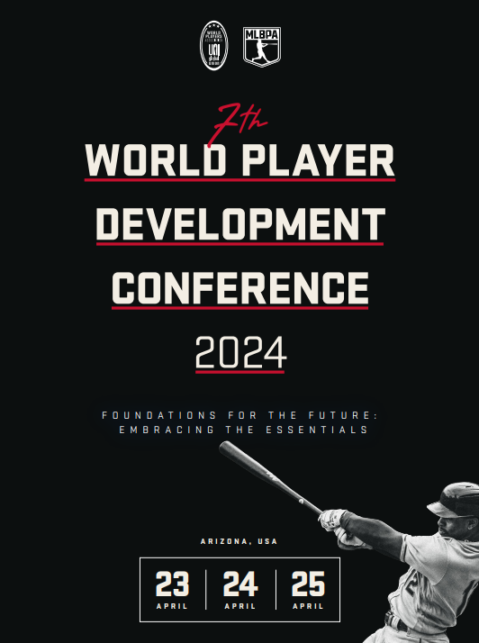 WorldPlayersWPA's tweet photo. ๐Can't wait to welcome at #PDC24 100+ experts & partners in the field of #playerdevelopment & wellbeing.
๐กThe agenda features sessions to support affiliates in adapting their programs to changes & challenges players face in their careers & lives.
๐๐พThank u to our host @MLBPA! https://t.co/3ZjCEK3ZGK