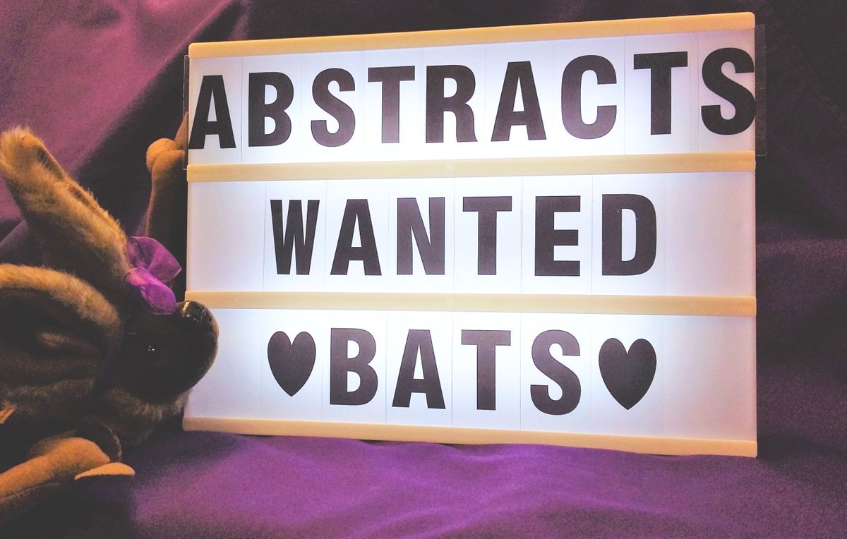 Do you have bat news to share? Are you working on an exciting bat project? Why not give a talk at our National Bat Conference! The call for abstracts is STILL OPEN: buff.ly/3JpYhOZ #NatBatConf
