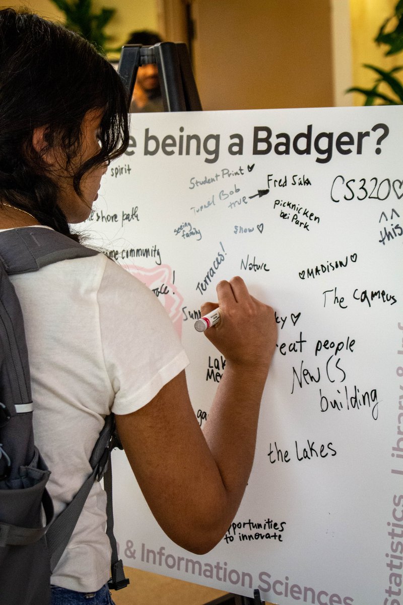 🚨 With just over 6 hours left in Day of the Badger, we're still 126 gifts away from unlocking our challenge match of $20,000! 🚨 Yesterday we asked @uwcdis students why they love being a Badger — each answer is a perfect reason to give now: dayofthebadger.org/campaign/compu…